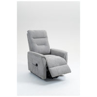 Poltrona Relax Katia 2 Motori In Tessuto Beige