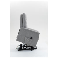 Poltrona Relax Katia 2 Motori In Tessuto Beige