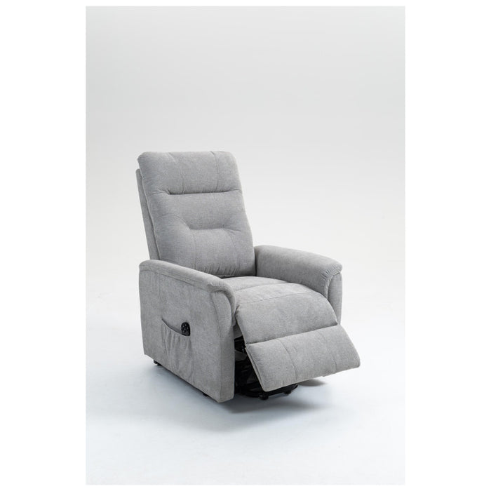 Poltrona Relax Katia 2 Motori In Tessuto Beige