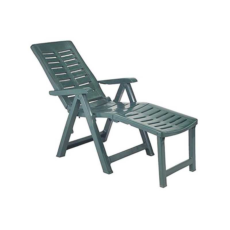 Poltrona Resina Pieghevole Arizona Verde Progarden