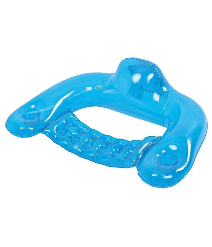 Poltrona Sofa Galleggiante Gonfiabile Per Mare Piscina Gioco Acqua 124x76cm         