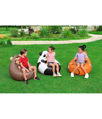 Poltroncina Poltrona Gonfiabile Design Animali Panda Scimmia Volpe 72 Cm 75116         