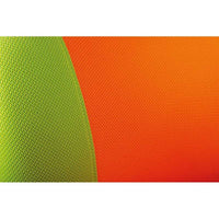 Poltroncina ragazzo Inter Link in morbido pu colorato arancio/gialla