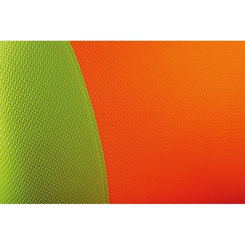 Poltroncina ragazzo Inter Link in morbido pu colorato arancio/gialla