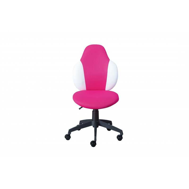 Poltroncina ragazzo Inter Link in morbido pu colorato lampone/bianca