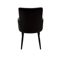 Set 2 poltrone in tessuto nero con bordo bianco misure l.55 h.89 p.54 hs.49