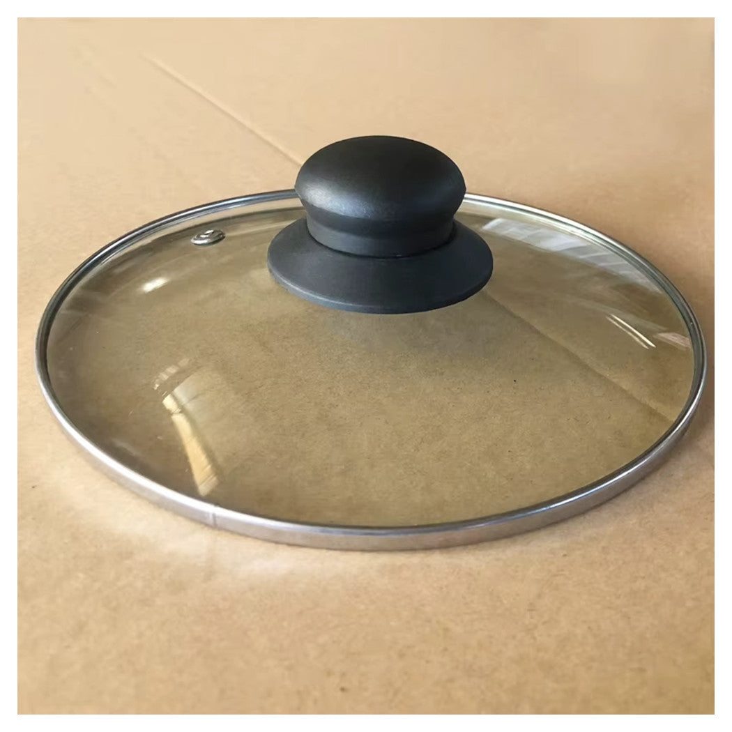 Trade Shop - Pomello Manopola Di Ricambio Per Coperchio Antiscotto Antiscivolo ø6.5 Cm Nero 607413 -