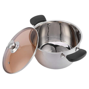 Trade Shop - Pomello Manopola Di Ricambio Per Coperchio Isolamento Termico ø6.5 Cm Argento 607415 -