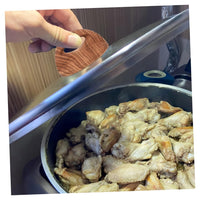 Trade Shop - Pomello Manopola Ricambio Per Coperchio Resistente Al Calore ø7cm Effetto Legno 607416 -