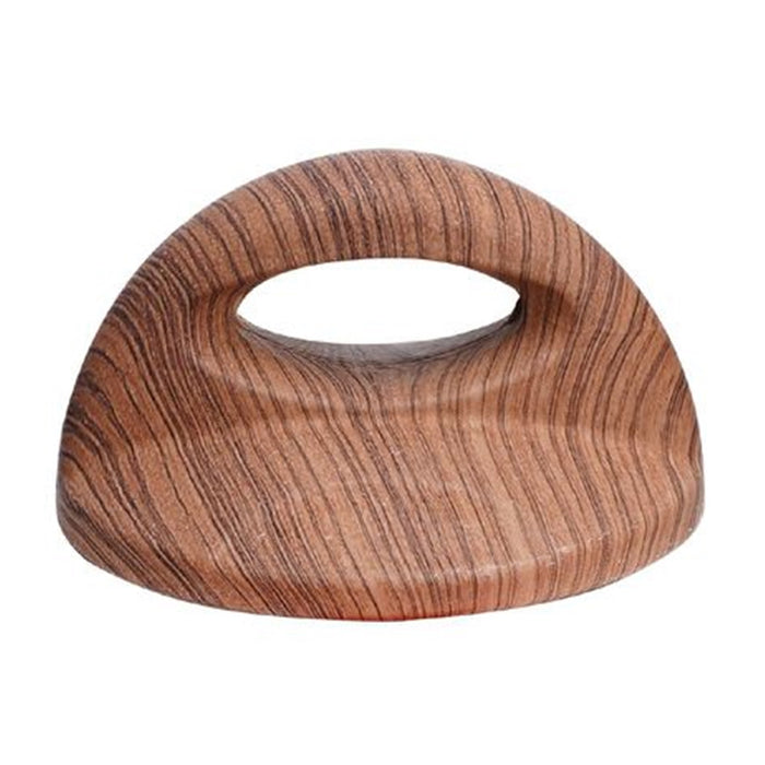 Trade Shop - Pomello Manopola Ricambio Per Coperchio Resistente Al Calore ø7cm Effetto Legno 607416 -