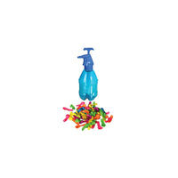 Trade Shop - Pompa 2 Lt Per Gavettone Bombe D'acqua Con 250 Palloncini Inclusi Party Spiaggia -