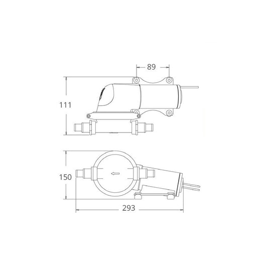 POMPA A MEMBRANA 24V.