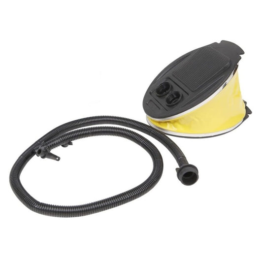 Trade Shop - Pompa A Pedale Da 3lt Gonfiatore A Soffietto Con Ugelli Tubo Flessibile 23x17x9cm 016968 -