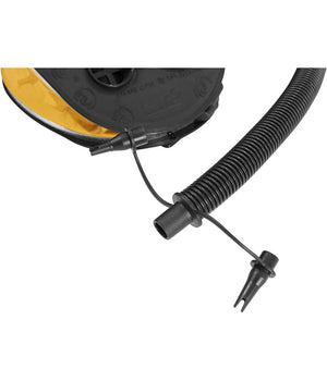 Trade Shop - Pompa A Piede 29x22 Cm Volume 1.600 Cc Gonfia/sgonfia 3 Adattatori Valvola 62005 -