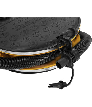 Trade Shop - Pompa A Piede 29x22 Cm Volume 1.600 Cc Gonfia/sgonfia 3 Adattatori Valvola 62005 -