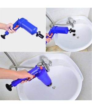 Pompa Ad Aria Alta Pressione Sifone Stura Lavandino Lavello Tubo Di Scarico Wc         