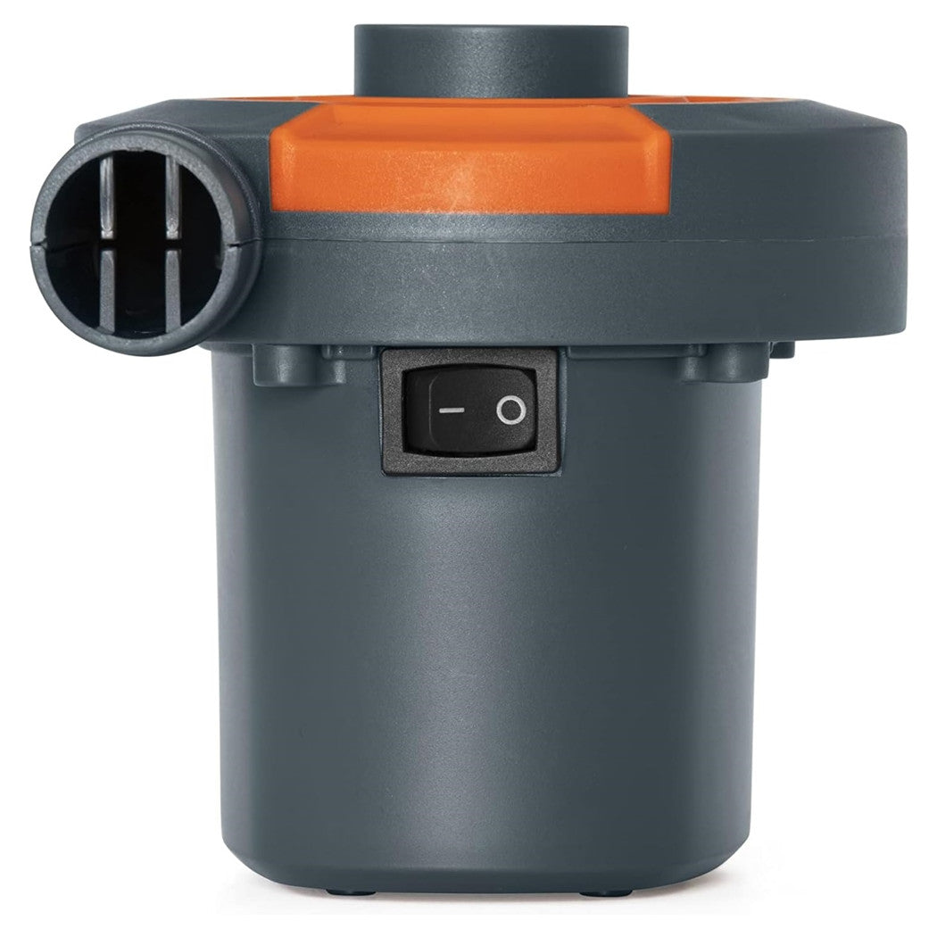 Trade Shop - Pompa Ad Aria Elettrica Di Gonfiaggio Con Adattatori Per Valvole 220v Portatile 020053 -