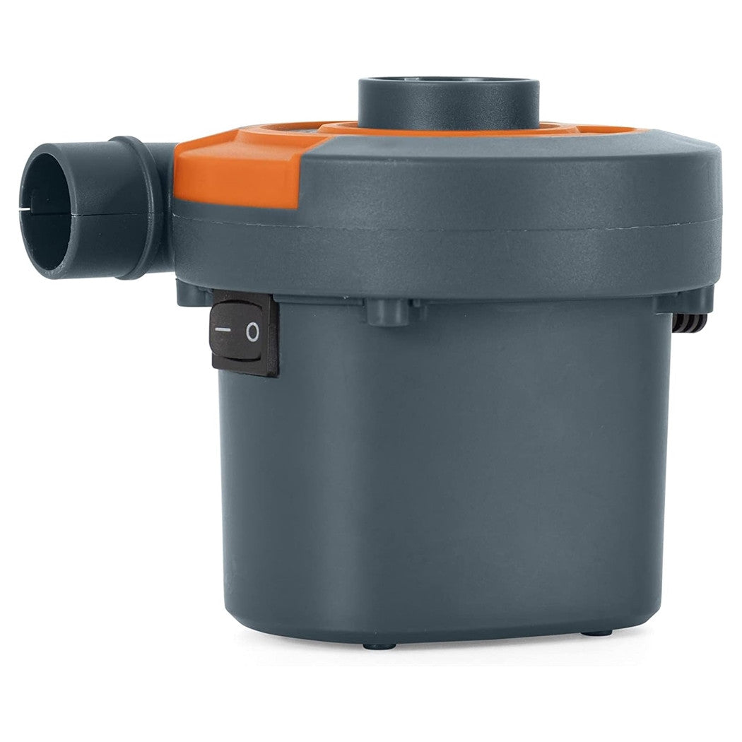 Trade Shop - Pompa Ad Aria Elettrica Di Gonfiaggio Con Adattatori Per Valvole 220v Portatile 020053 -