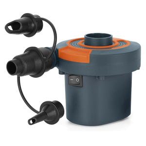 Trade Shop - Pompa Ad Aria Elettrica Di Gonfiaggio Con Adattatori Per Valvole 220v Portatile 020053 -