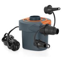 Trade Shop - Pompa Ad Aria Elettrica Di Gonfiaggio Con Adattatori Per Valvole 220v Portatile 020053 -