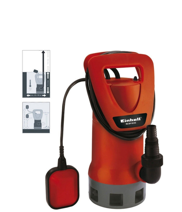 Pompa Ad Immersione Elettropompa Acque Scure E Chiare Rg-dp 8535 Einhell         