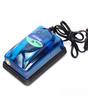 Pompa Aria Areatore Aeratore Per Acquario Ossigenatore Acqua 1 Via 3,5 L/min 3w         