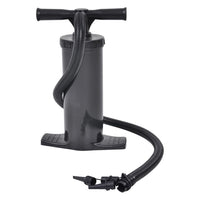 Trade Shop - Pompa Aria Gonfiatore Manuale A Doppia Azione 45cm Salvagente Braccioli Mare Giochi 17542 -