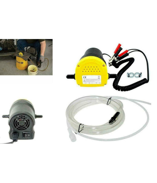 Pompa Aspirazione Estrazione Cambio Olio Gasolio Diesel Elettrica 12v Auto         