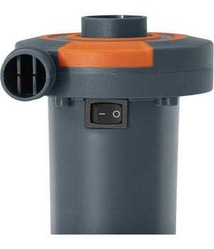 Trade Shop - Pompa Di Gonfiaggio Elettrica 3 Adattatori Per Valvole Accendisigari 12v 62144 -