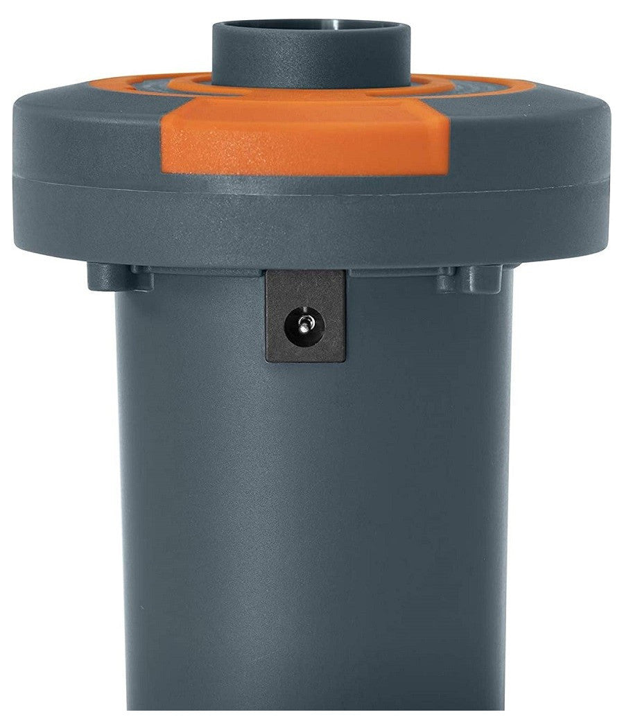 Trade Shop - Pompa Di Gonfiaggio Elettrica 3 Adattatori Per Valvole Accendisigari 12v 62144 -