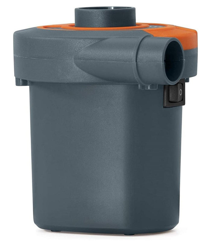 Trade Shop - Pompa Di Gonfiaggio Elettrica 3 Adattatori Per Valvole Accendisigari 12v 62144 -