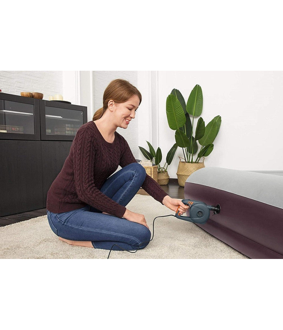 Pompa Di Gonfiaggio Elettrica Powergrip A Corrente Alternata Ac Adattatori 62145         