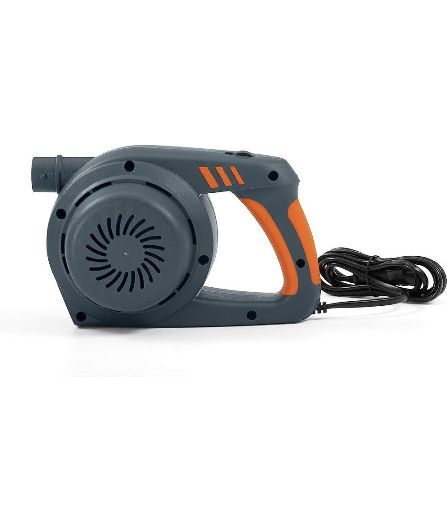 Trade Shop - Pompa Di Gonfiaggio Elettrica Powergrip A Corrente Alternata Ac Adattatori 62145 -