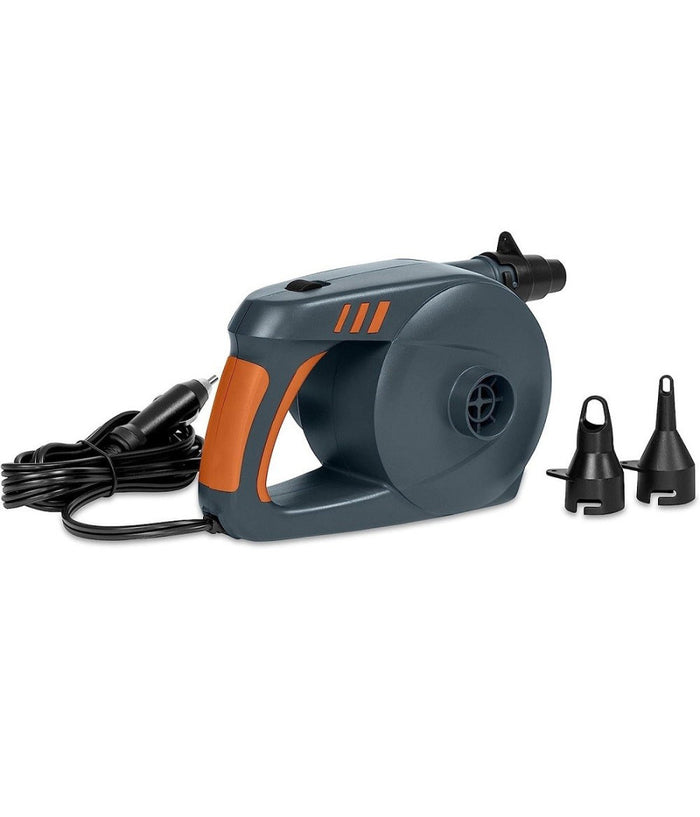Pompa Di Gonfiaggio Elettrica Powergrip A Corrente Continua 3 Adattatori 62164         