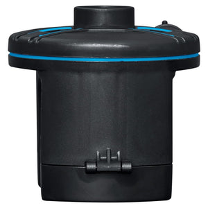 Trade Shop - Pompa Di Gonfiaggio Elettrica Powertouch A Batterie Con 3 Adattatori 12x11x10cm 62254 -