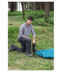 Pompa Di Gonfiaggio Manuale 36 Cm Volume 1.850 Cc 3 Adattatori Per Valvola 62003         