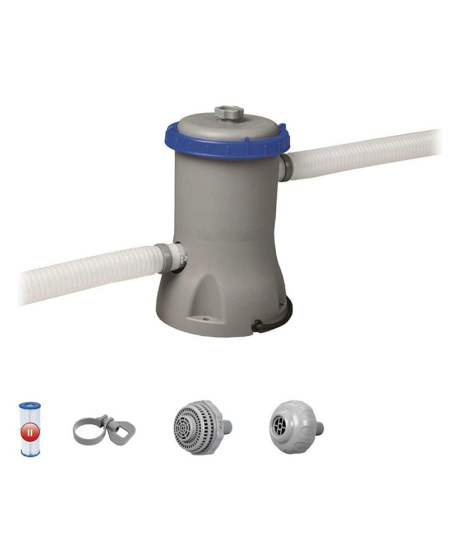 Pompa Filtro A Cartuccia Tipo Ii Da 2.006lt/h 29w Per Piscine Fuori Terra 58383         