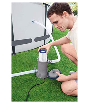 Pompa Filtro A Cartuccia Tipo Ii Da 2.006lt/h 29w Per Piscine Fuori Terra 58383         