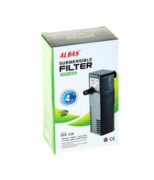 Pompa Filtro Interno Sommergibile Biofiltro Per Da Acquario Ipf-228 4w 220 L/h         