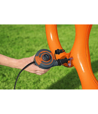 Pompa Gonfiaggio Elettrica Ad Aria Sidewinder 3 Adattatori Accendisigari 62142         