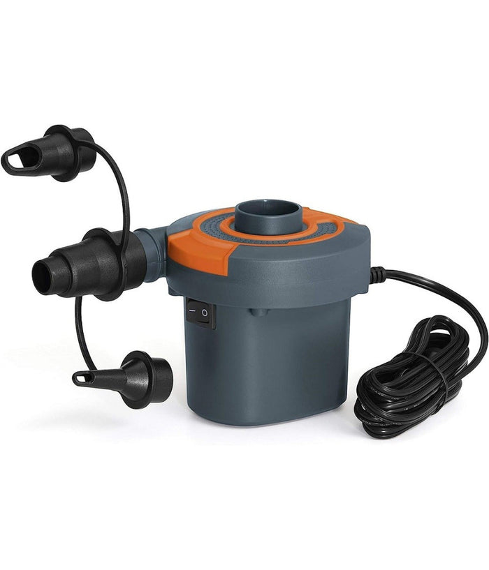 Pompa Gonfiaggio Elettrica Ad Aria Sidewinder 3 Adattatori Accendisigari 62142         