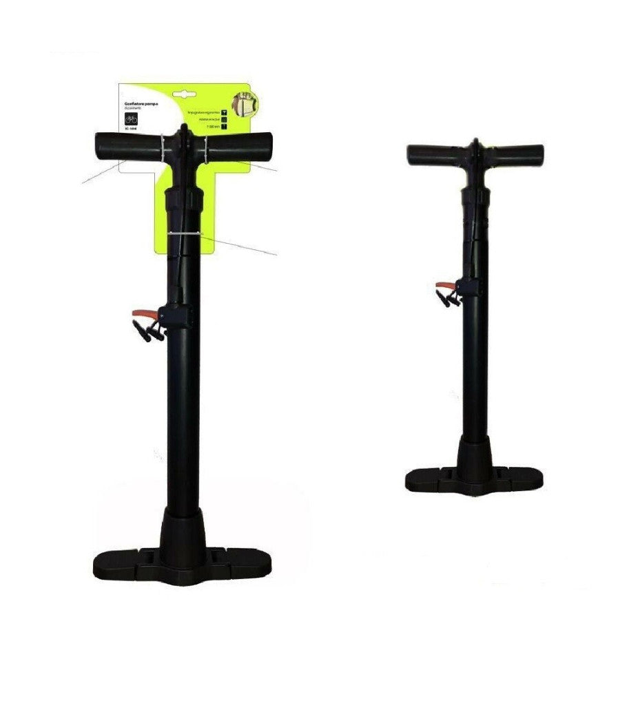 Pompa Gonfiatore Manuale Multifunzione Ruote Bici Bicicletta Adattatori Xc-1694         