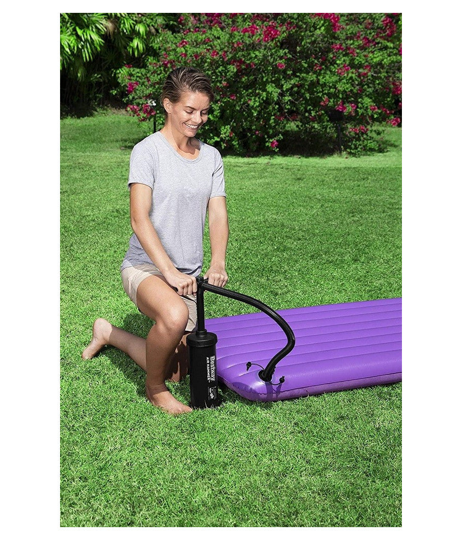 Pompa Manuale Multifunzione Gonfia/sgonfia Volume 2.800 Cc 4 Adattatori 62086         