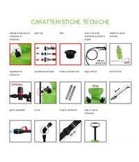 Pompa Nebulizzatore A Mano Irrigazione Di Martino Garden 5 Giardino Professional         