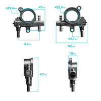 Pompa Olio Catena Per Motosega 25Cc Ricambio Compatibile Pompa Dell'Olio Catena Per Motoseghe 25Cc