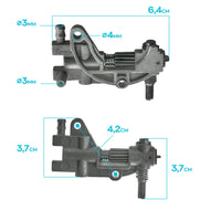 Pompa Olio Catena Per Motosega 52Cc/62Cc Ricambio Pompa Dell'Olio Catena Compatibile Con Motoseghe 52Cc/62Cc