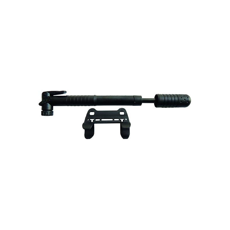 Pompa per cicli Vigor mini, con supporto telaio, 21x230 mm