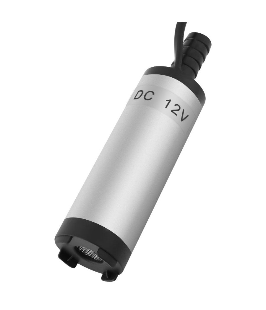 Pompa Travaso Elettrica Sommersa Aspira Liquidi Acqua Olio Diesel 12v Auto Barca         