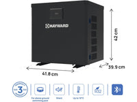 Pompa di calore per piscina 3,5 kw/h - Hayward - "Micro" - Nero