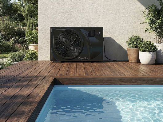 Pompa di calore per piscina a inverter da 6 kw/h "PowerLine by Hayward" - Nero